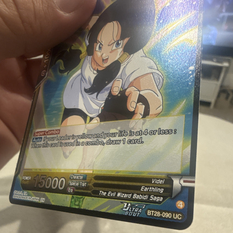 Bandai Videl, Mesmerizing Fight Foil Uncommon Ultra Boost BT28-090 EN2