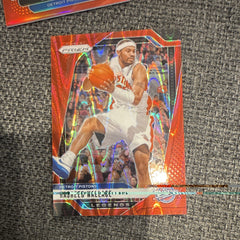 Panini Prizm 2021-22 Pistons Ben & Rasheed Wallace 2-Card Lot Serial /299 2