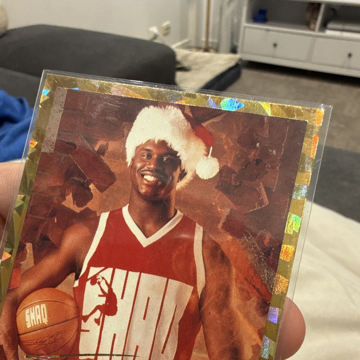 Arena Sports Shaquille O'Neal Special Christmas Card Insert 1993 /150002