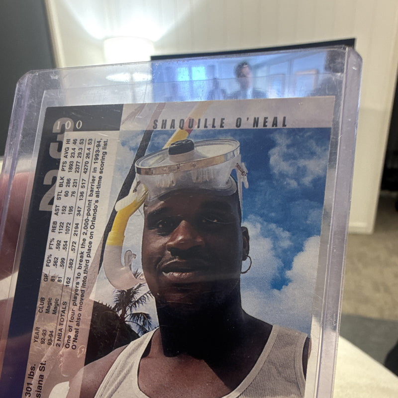 Upper Deck All-Star Class 1994 Shaquille O'Neal Orlando Magic #23 Insert2