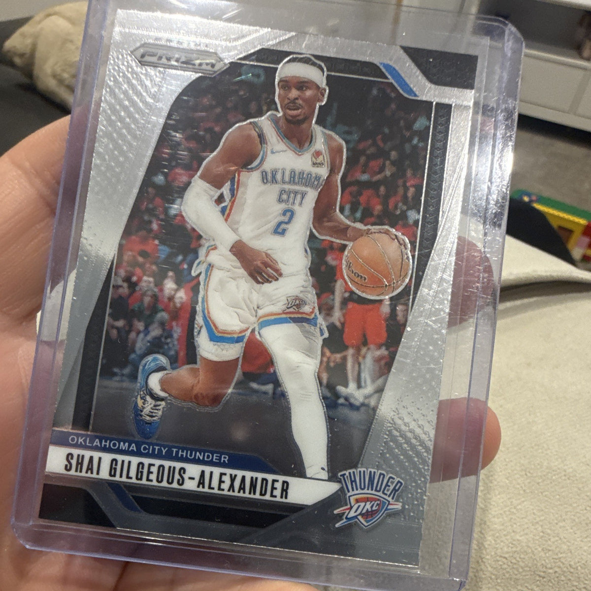Panini Prizm 2024 25 Shai Gilgeous Alexander Base OKC Thunder #1130