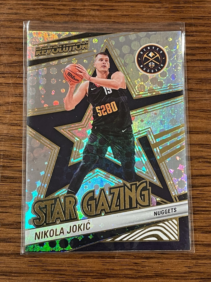 Panini Nikola Jokic Star Gazing Insert 2024 25 Revolution No. 7 Nuggets1
