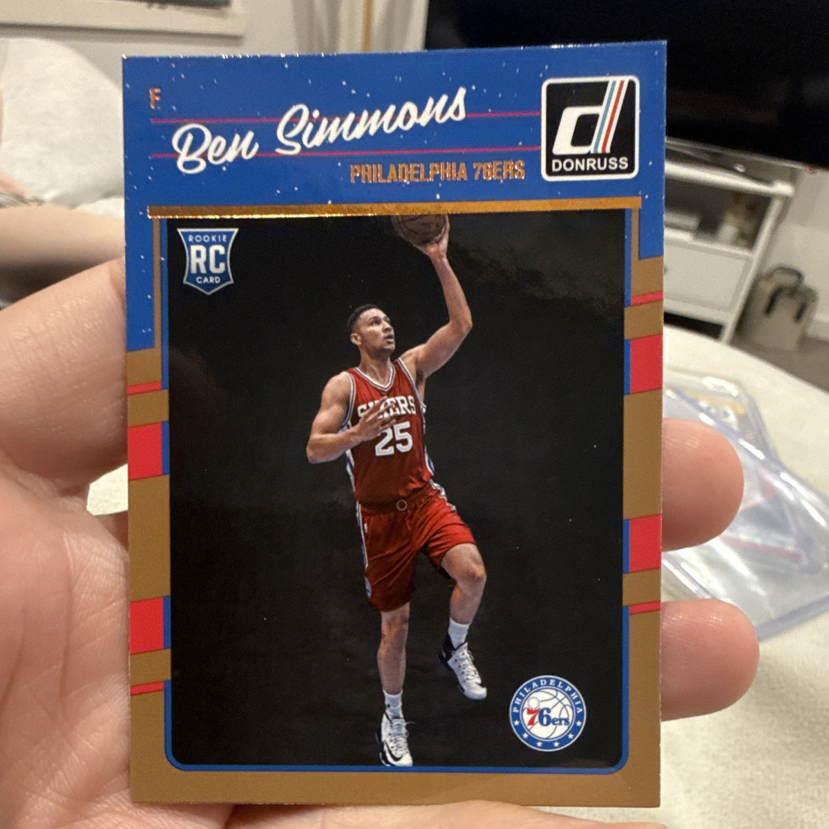 2016-17 Panini Donruss Ben Simmons Rookie RC 151 Philadelphia 76ers0