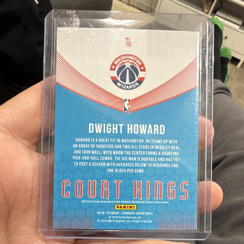 Panini 2018 19 Donruss Basketball Court Kings Press Proof Dwight Howard #101