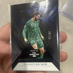 Panini Noir Road to FIFA World Cup 26 Alisson Becker #69 06/25 Brazil0