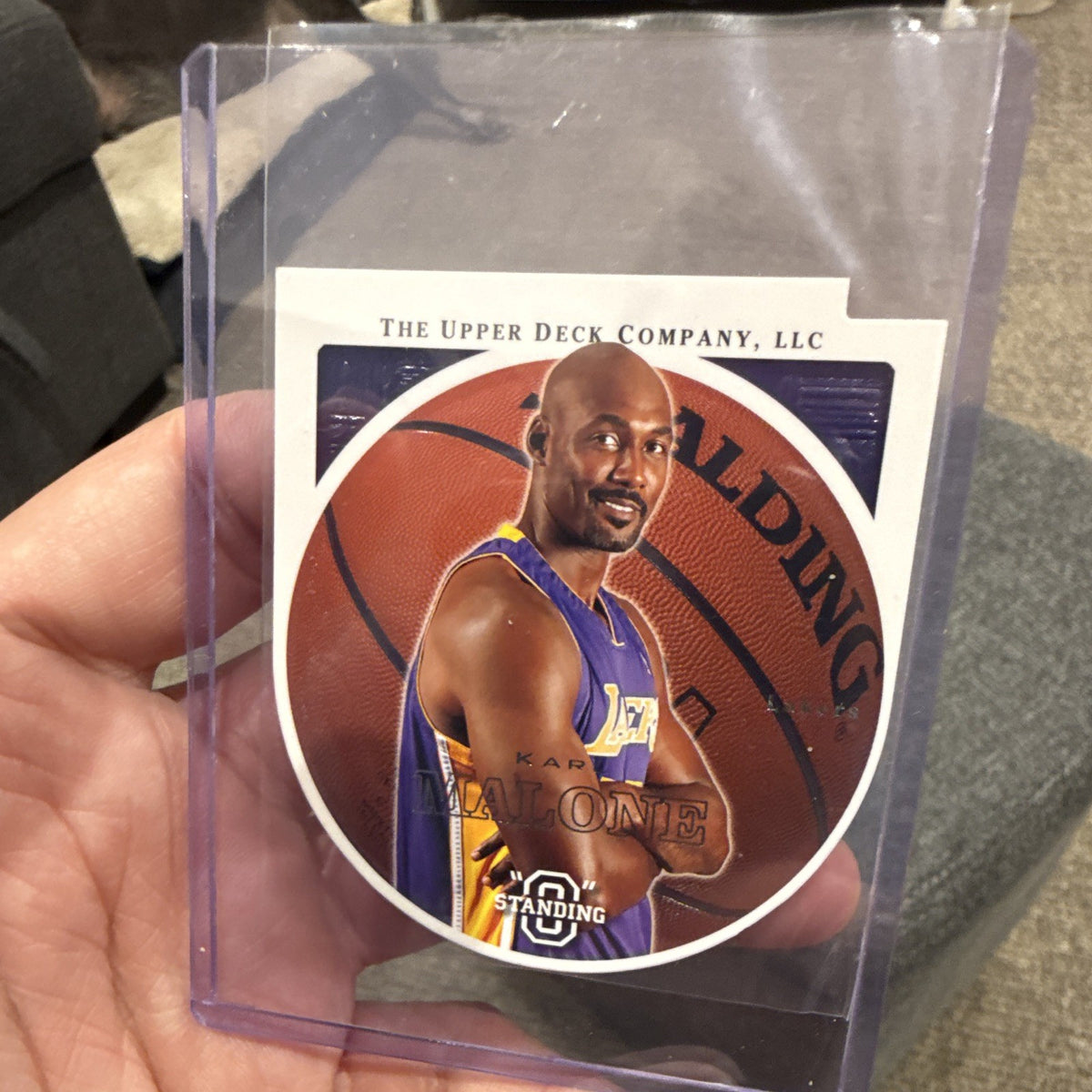 Upper Deck Karl Malone Base Upper Deck Standing "O" 2003 #36 Los Angeles Lakers0