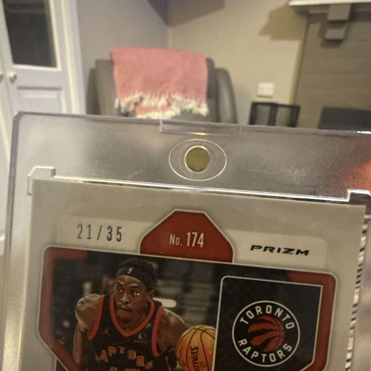 Panini Prizm Basketball Pascal Siakam Toronto Raptors 174 Parallel 21/353