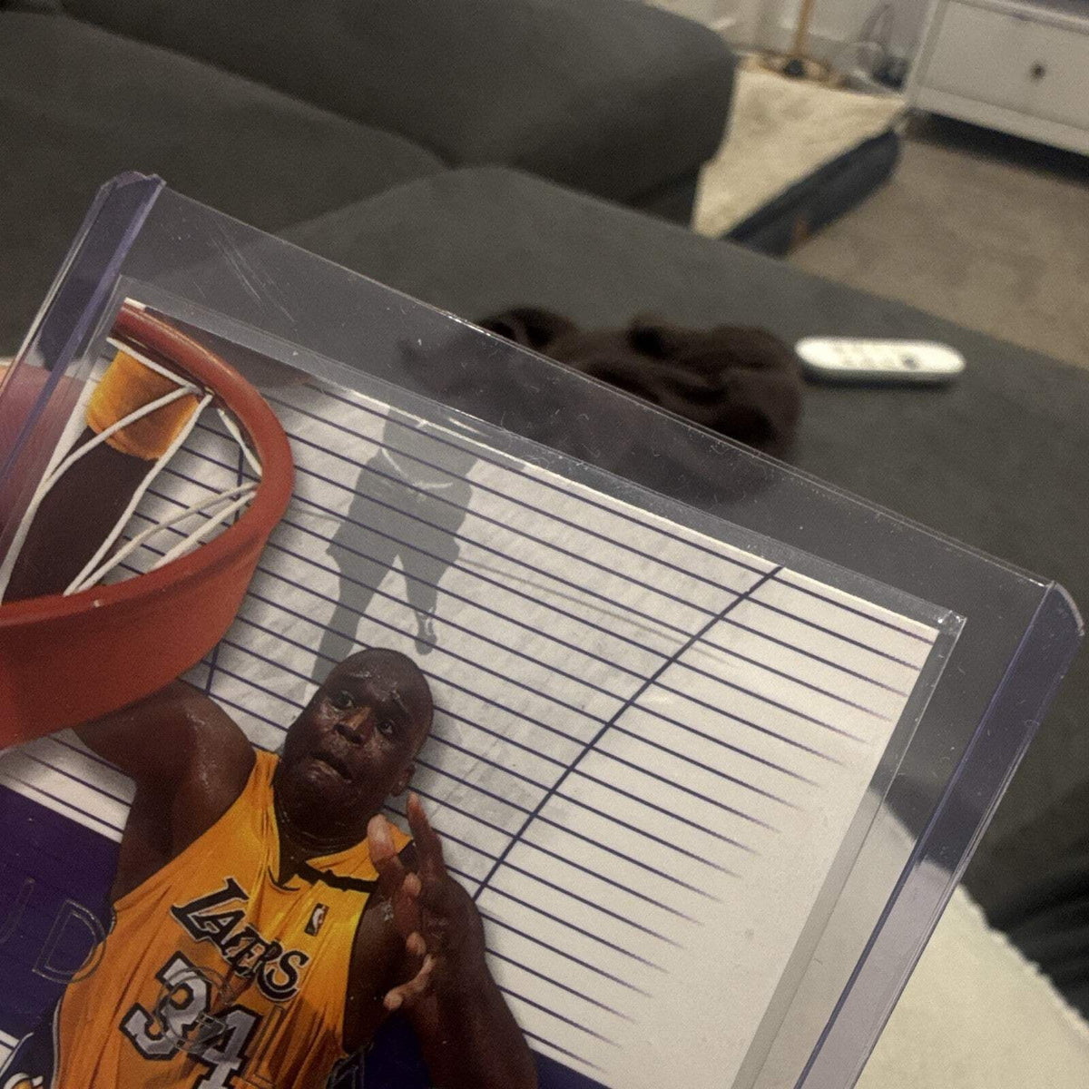 Upper Deck UD Glass Insert 2003 04 Shaquille O'Neal LA Lakers #252