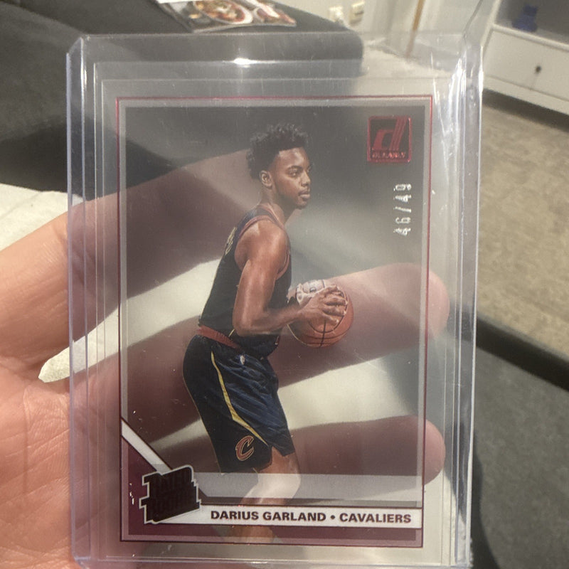 Panini 2019 20 Clearly Donruss Darius Garland Rookie Cavaliers No. 1000