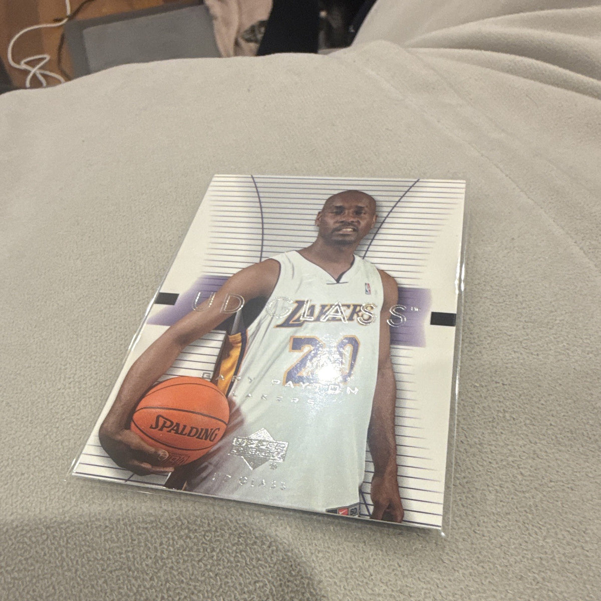 Upper Deck UD Glass Base Set Gary Payton Los Angeles Lakers 2004 #262