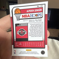 Panini NBA Hoops Premium Stock Alperen Sengun Houston Rockets 151 2023 241