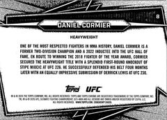 Daniel Cormier Base 8 Topps Chrome UFC NM1