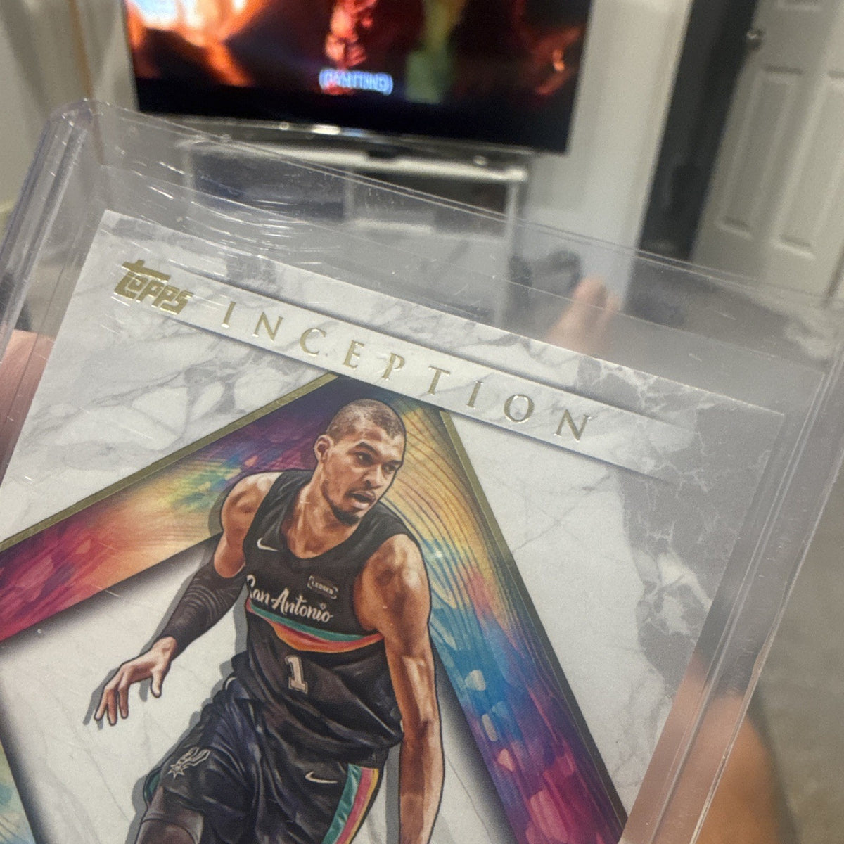 Topps Inception Victor Wembanyama Sports Trading Card 34 Spurs NBA 20262