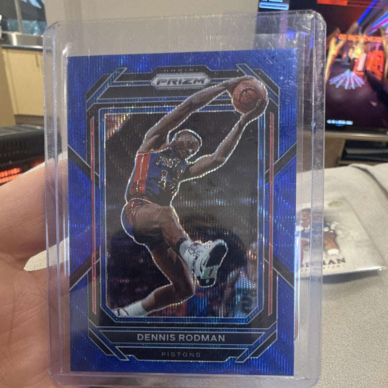 Panini Prizm 2022 23 Dennis Rodman Blue Prizm Detroit Pistons #2910