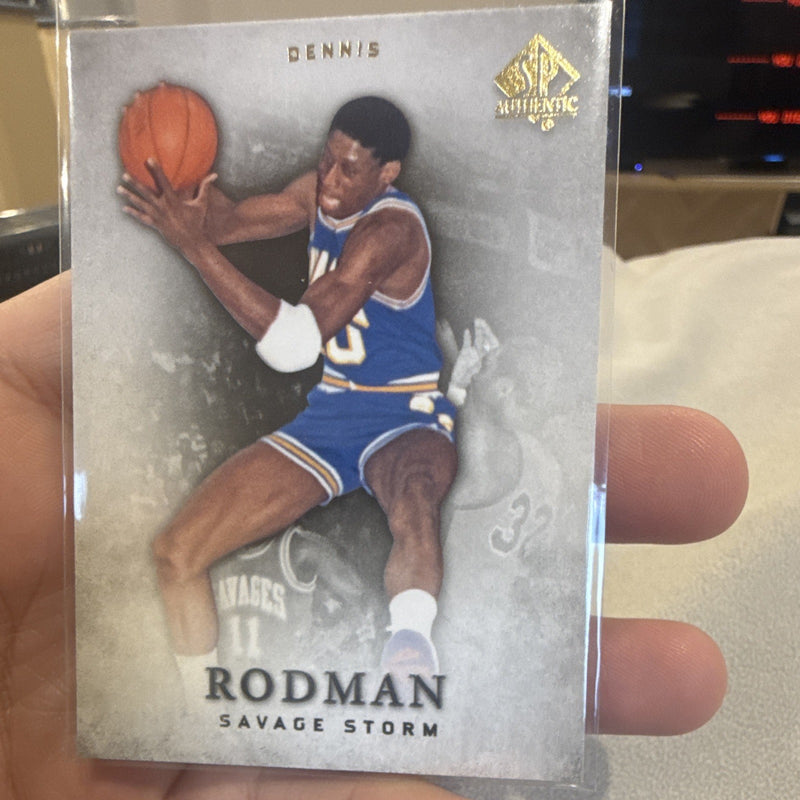 Upper Deck 2012 13 SP Authentic Dennis Rodman SE Oklahoma State #90