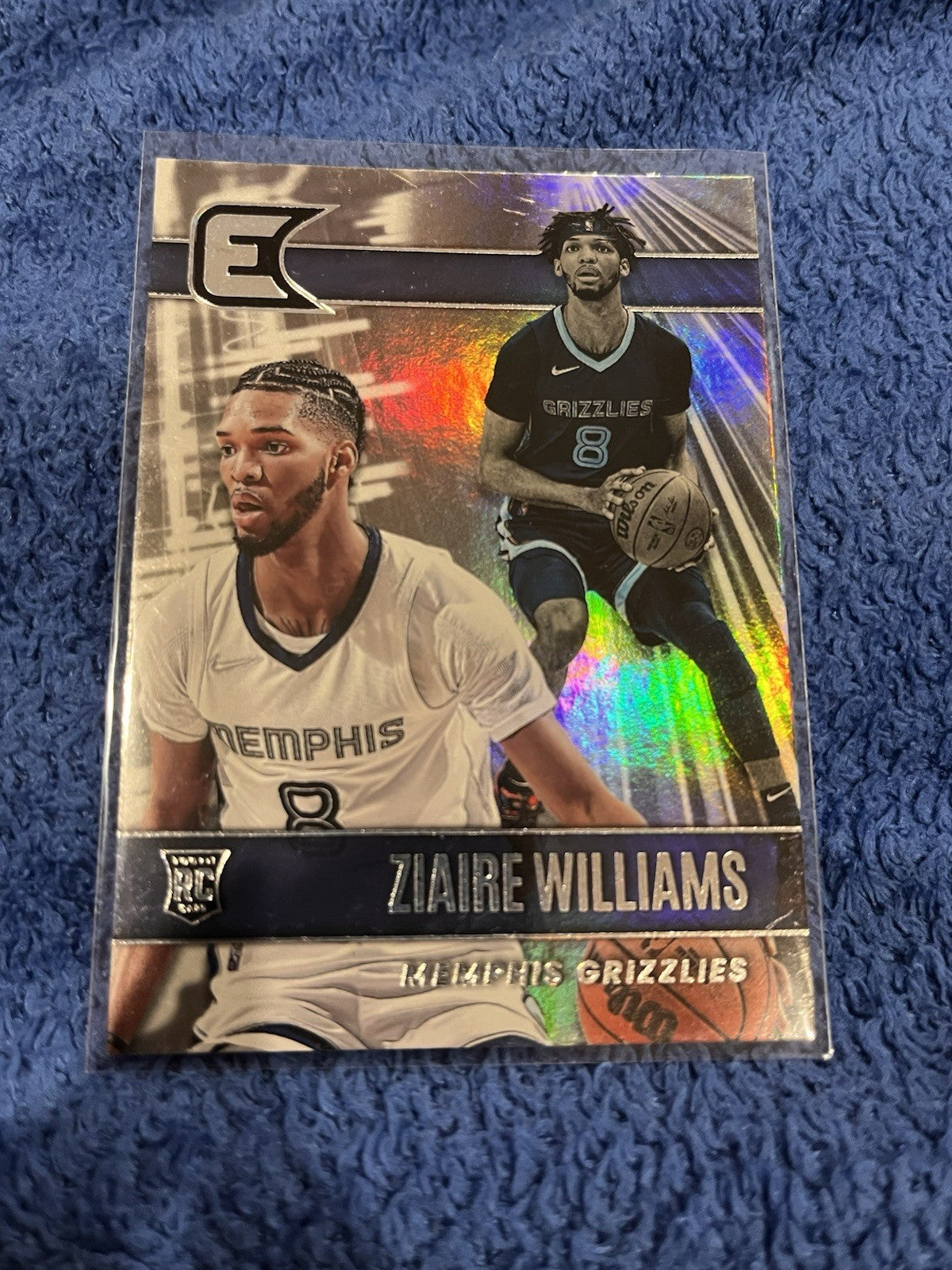 Panini Chronicles Essentials 2021 22 Ziaire Williams Rookie RC #326 Grizzlies0