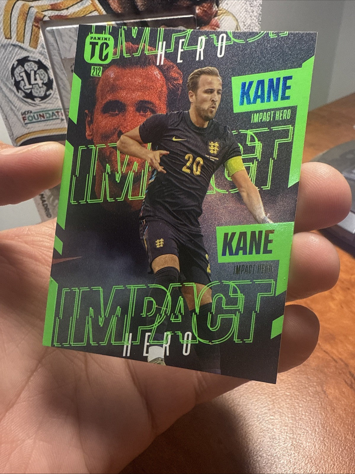 Harry Kane Top Class Hero 212 NM With Custom Cardmate Stand1