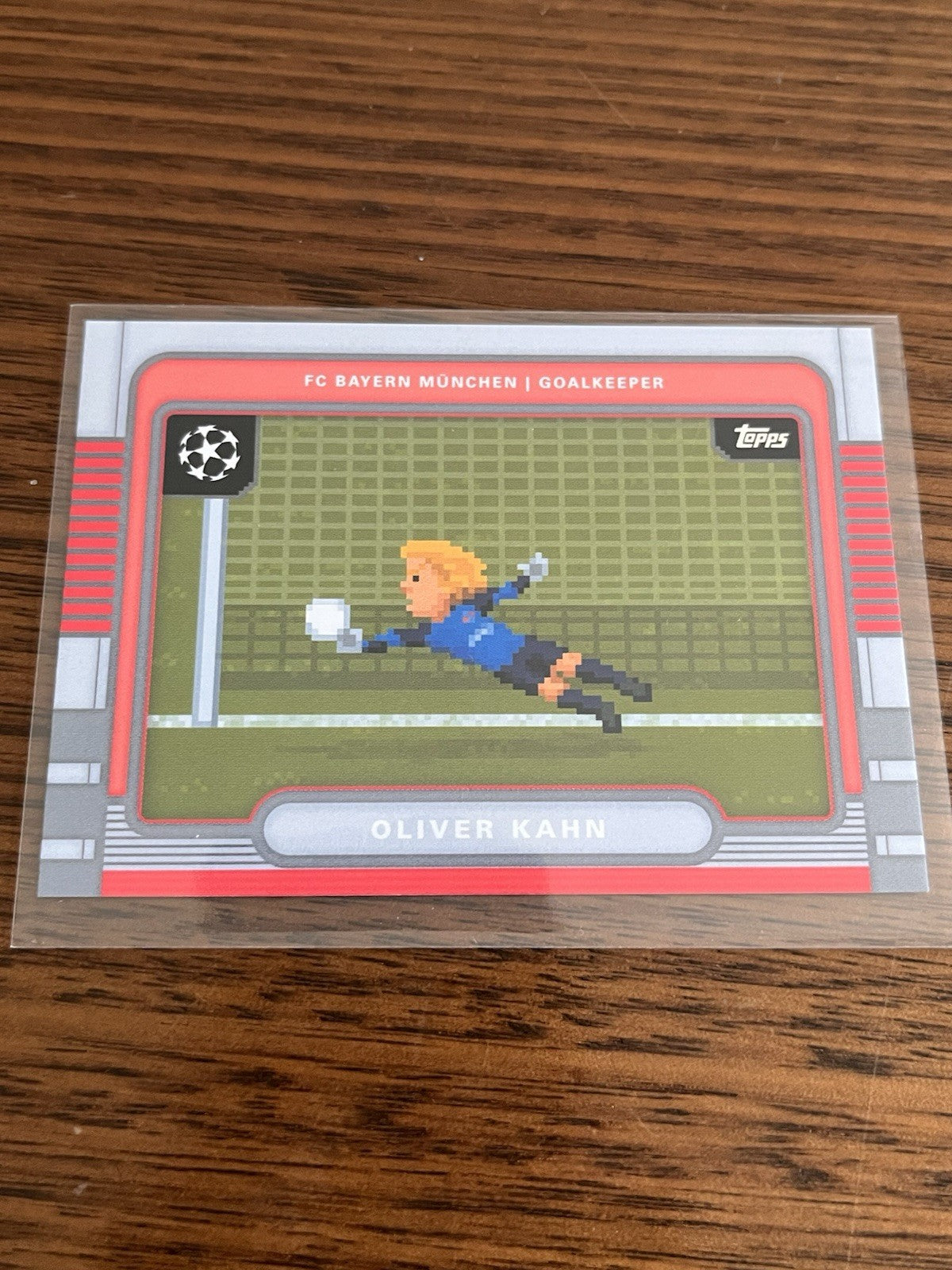 Topps Oliver Kahn Insert UEFA Champions League FC Bayern München 8B 151