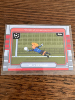 Topps Oliver Kahn Insert UEFA Champions League FC Bayern München 8B 151