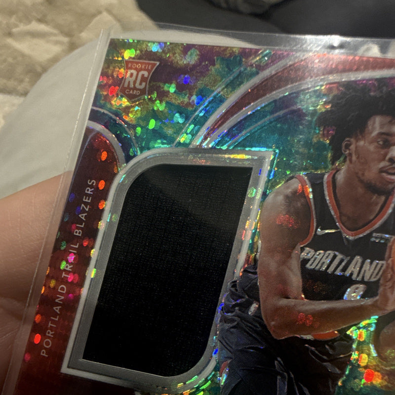 Panini Spectra 2019 20 Nassir Little RC Auto Patch Prizm Celestial #207 41/993