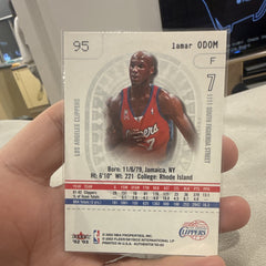 Fleer/SkyBox Authentix Ticket Studies Insert #95 Lamar Odom LA Clippers1