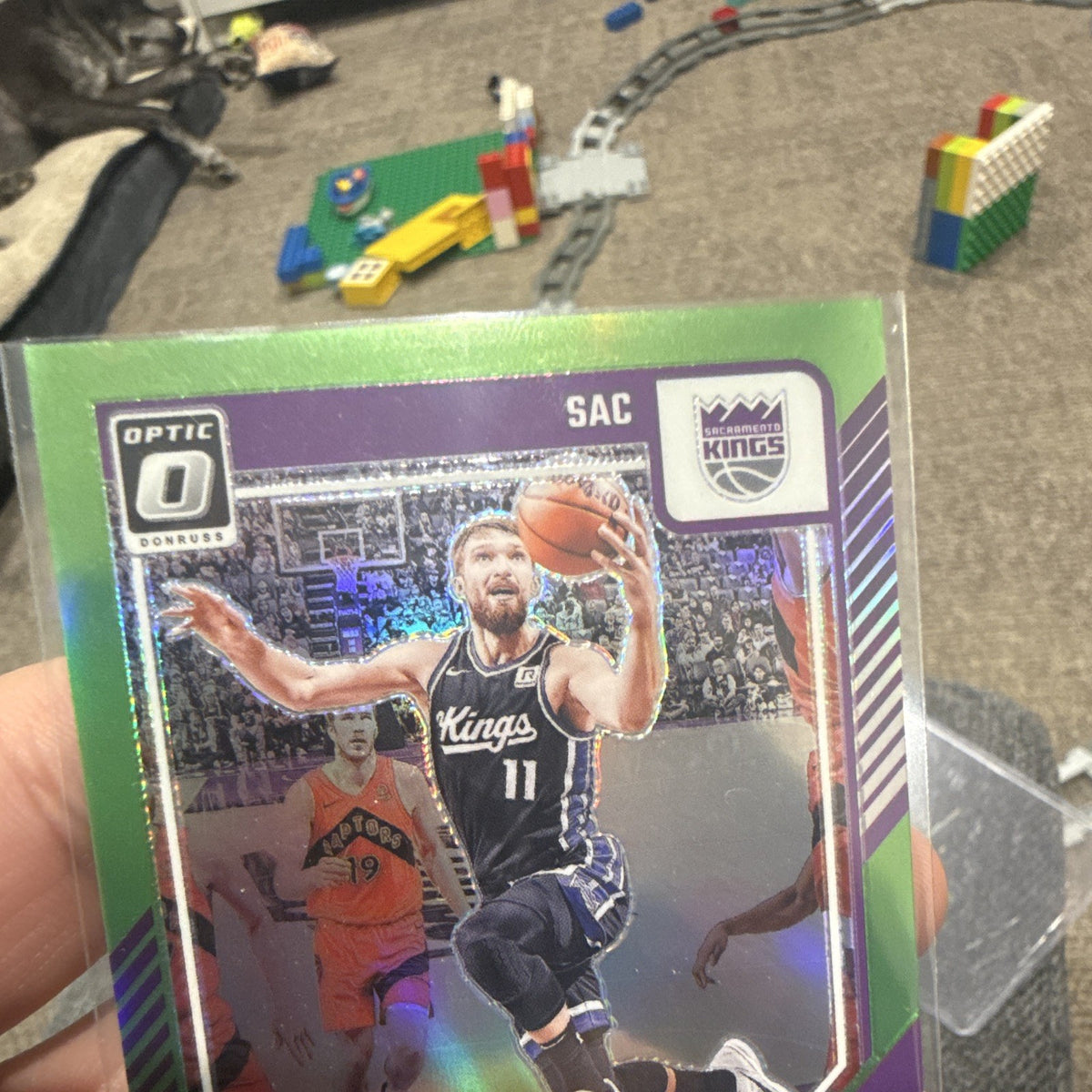Panini Donruss Optic 2024 25 Domantas Sabonis Green Prizm 64 016/1493