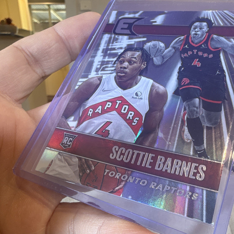 Panini 2021 22 Chronicles Essentials Scottie Barnes Rookie RC #332 Raptors3