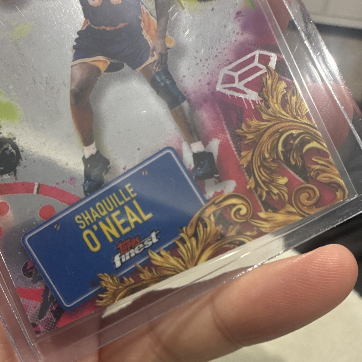 Topps Finest Show Stoppers Insert Shaquille O'Neal S-8 2025 LA Lakers3