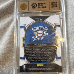 Chet Holmgren 2022 23 Panini Select Blue Concourse #83 RC ICG 9.53