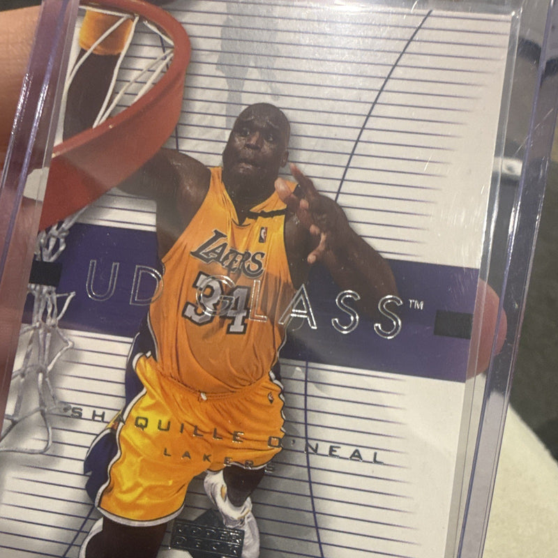 Upper Deck UD Glass Insert 2003-04 Shaquille O'Neal LA Lakers #254