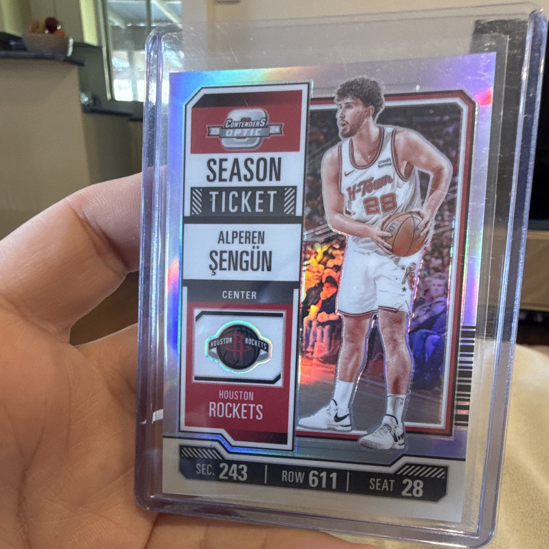 Panini 2023 24 Contenders Optic Season Ticket #69 Alperen Sengun Rockets0
