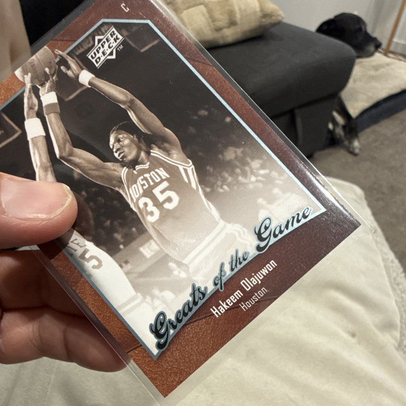 Upper Deck Greats of the Game 2010 Hakeem Olajuwon Houston Cougars #352