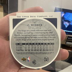 Upper Deck Standing "O" Insert Chris Webber Sacramento Kings 2003 04 #671