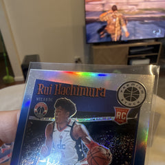 Panini 2019 20 Hoops Premium Stock Rui Hachimura Tribute Prizm RC #3002