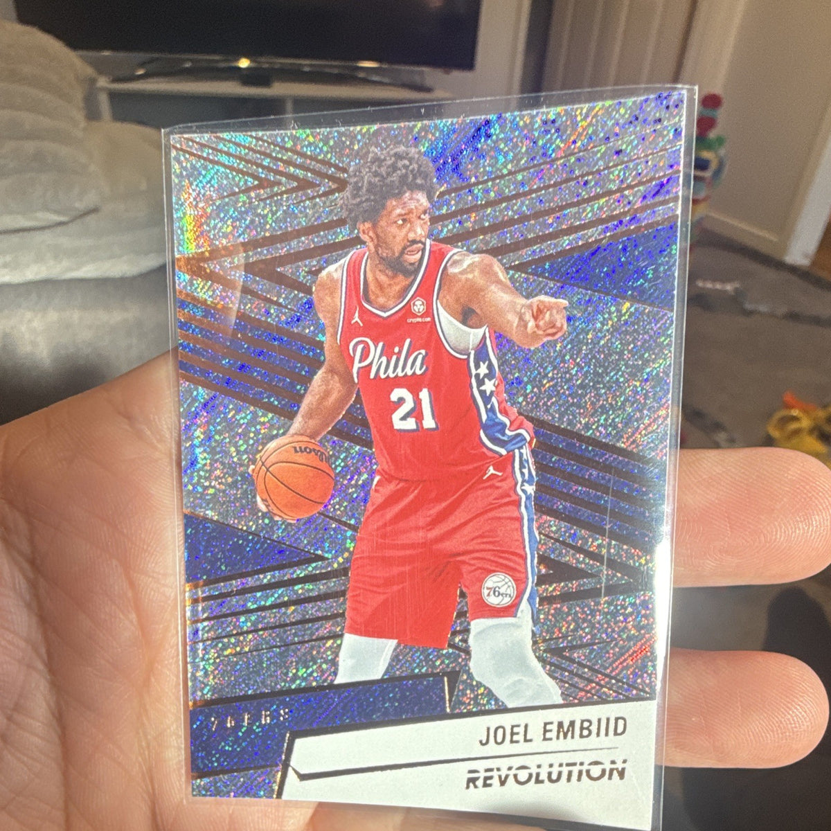 Panini 2024-25 Revolution Basketball Joel Embiid Philadelphia 76ers #38 Parallel0