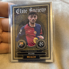 Topps Merlin UCL Elite Society Pedri FC Barcelona ES-7 Insert 2023-240