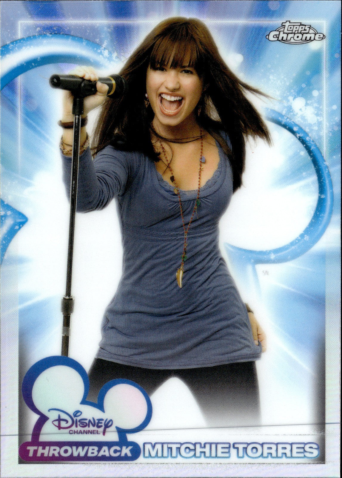 Mitchie Torres Base Topps Chrome Disney   Disney Channel Throwback DC 10 NM0