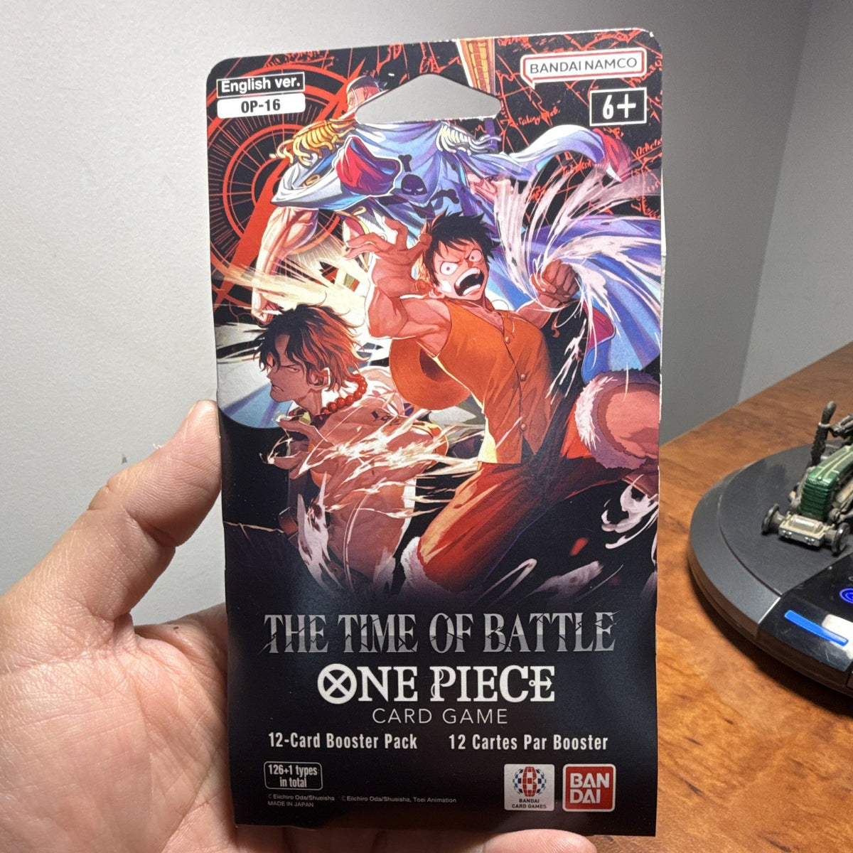 Bandai One Piece Card Game OP 16 The Time of Battle English 12 Card Booster0