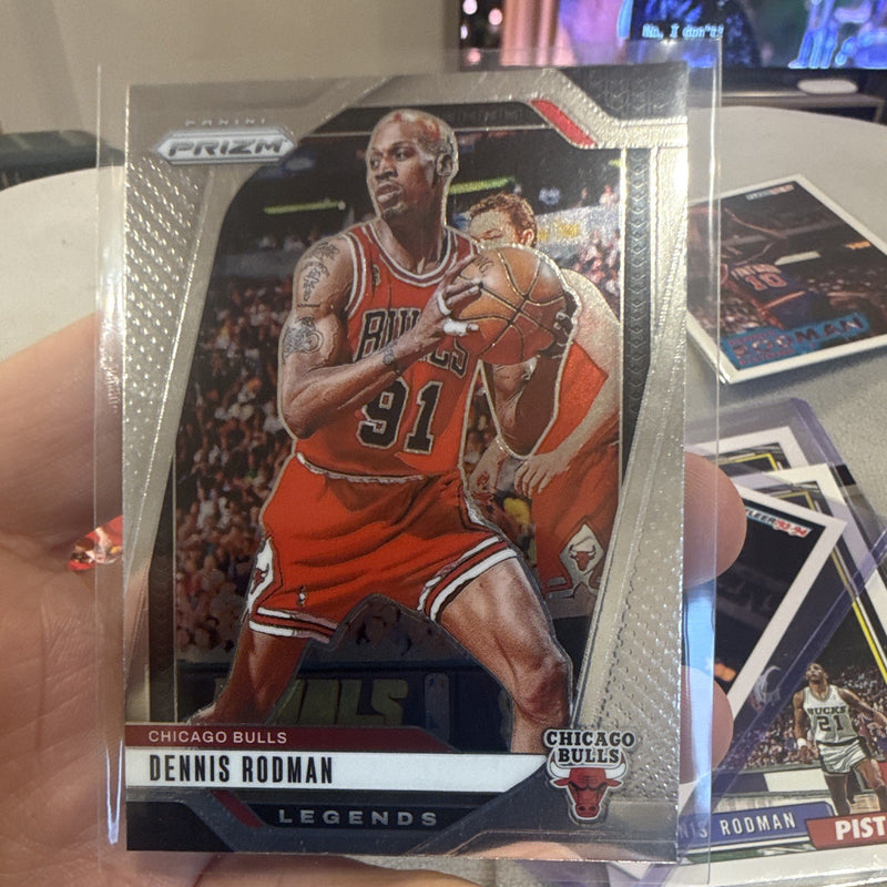 Panini Prizm 2024 25 Dennis Rodman Legends Insert #277 Chicago Bulls0