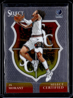 Ja Morant Select Certified Panini Select   Select Certified 15 NM0