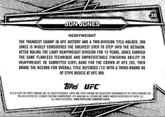 Jon Jones Base 36 Topps Chrome NM1