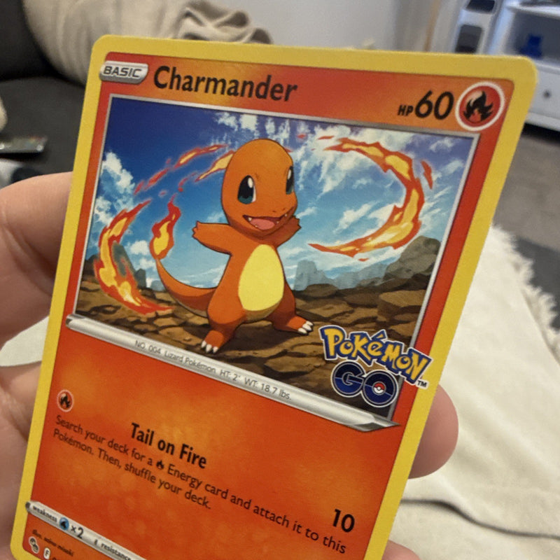 Nintendo Pokémon TCG Pokémon GO Charmander 008/078 Basic Fire 60HP Common2