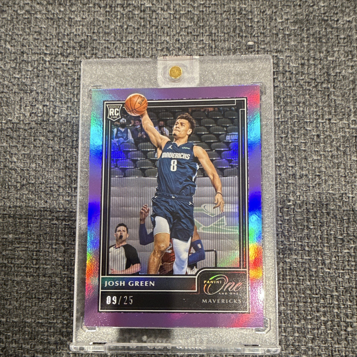 Panini One and One Josh Green Rookie Purple #112 Dallas Mavericks 09/250