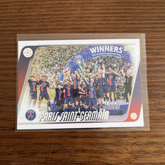 Topps UCL Paris Saint Germain Winners Team Celebration #166 24 250