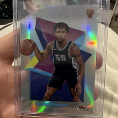 Topps Finest 2024 25 Harrison Ingram RC Parallel 35/74 #86 Spurs0