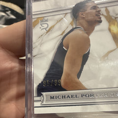 Michael Porter Jr. Regalia Relics RR MPJ Topps Royalty Collection 95/992