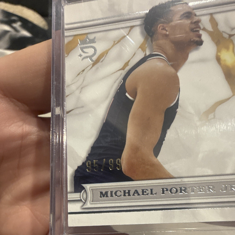 Michael Porter Jr. Regalia Relics RR MPJ Topps Royalty Collection 95/992