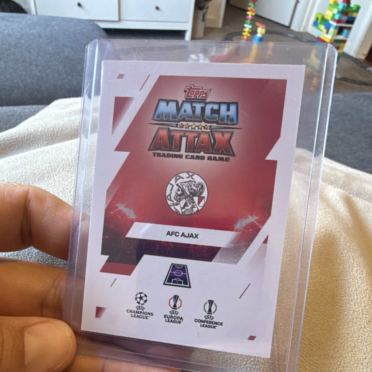 Topps All Action Hero Kenneth Taylor AFC Ajax Match Attax TCG #3742