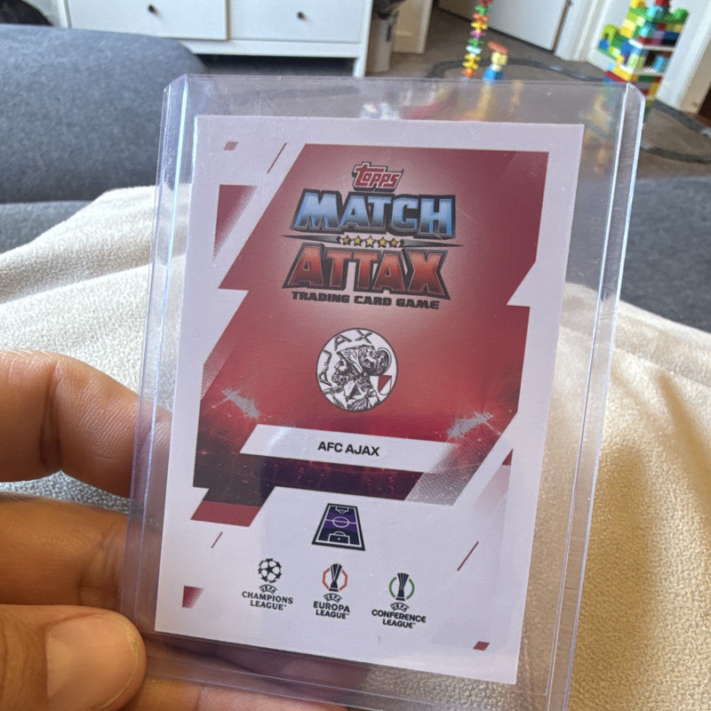 Topps All Action Hero Kenneth Taylor AFC Ajax Match Attax TCG #3742
