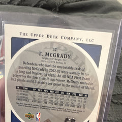 Upper Deck Standing O 2003 04 Tracy McGrady Orlando Magic #57 Base2